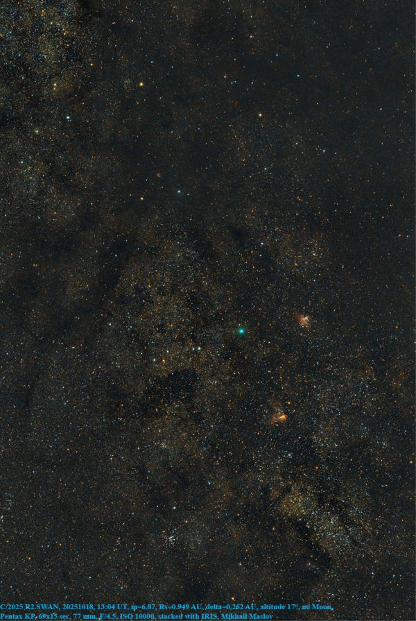 C/2025 R2 SWAN - Astrophotography