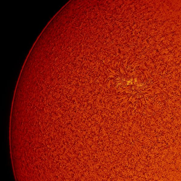 2018.05.12 Sun AR2709 H-Alpha - Astrophotography
