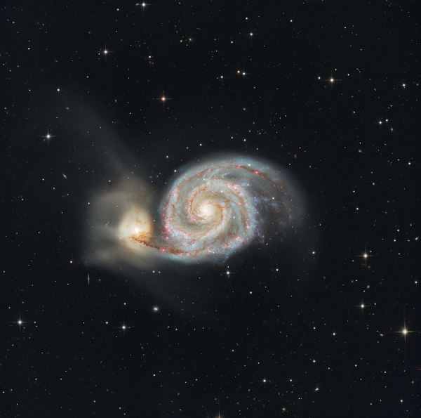 M51 Whirlpool Galaxy - Astrophotography