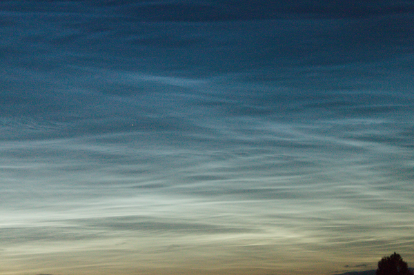 Noctilucent clouds - Astrophotography