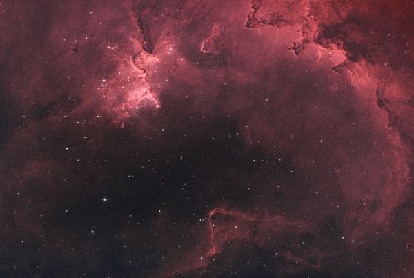 Fragment of the IC 1805 