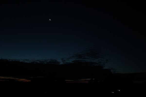 Crescent Moon - Astrophotography
