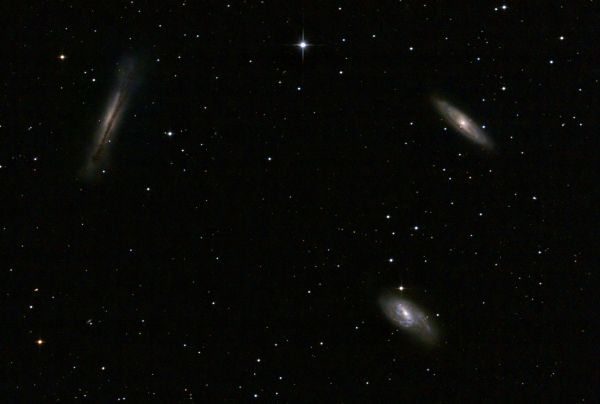 The Leo Triplet - Astrophotography