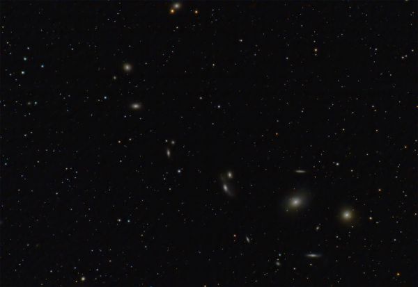 Markarian's Chain, 24-04-2020 - Astrophotography