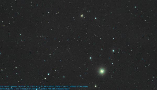 C/2023 H5 Lemmon - Astrophotography