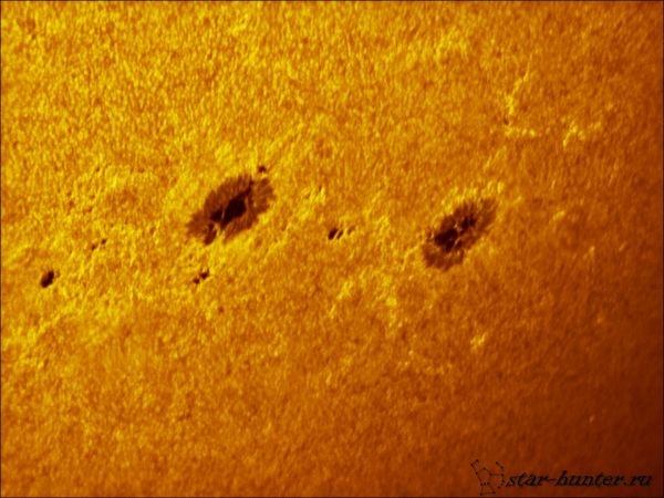 Sunspot region 2415 (20 sept 2015, 16:07) - Astrophotography