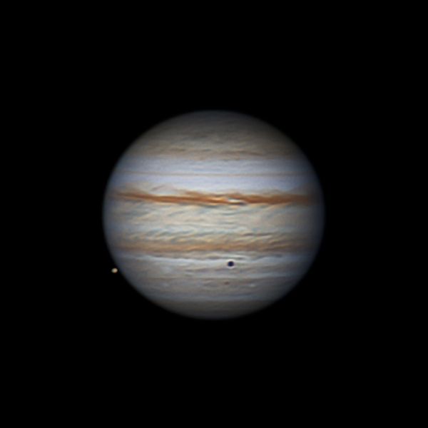 Jupiter and Europe, 24.08.2022 - Astrophotography