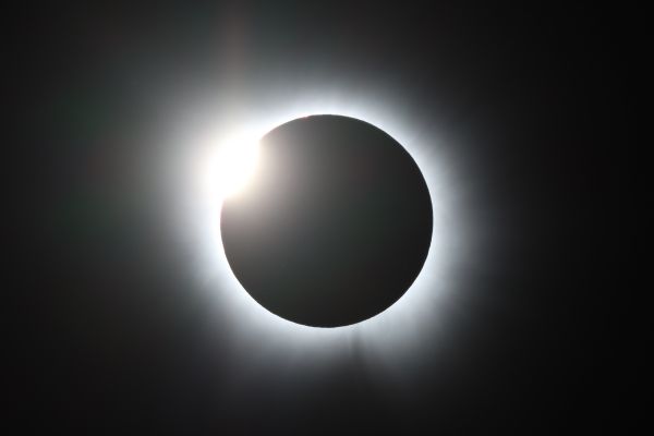 Total Solar Eclipse 08.04.2024. Diamond Ring - Astrophotography