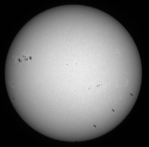 ISS transit / ISS Transit - Astrophotography