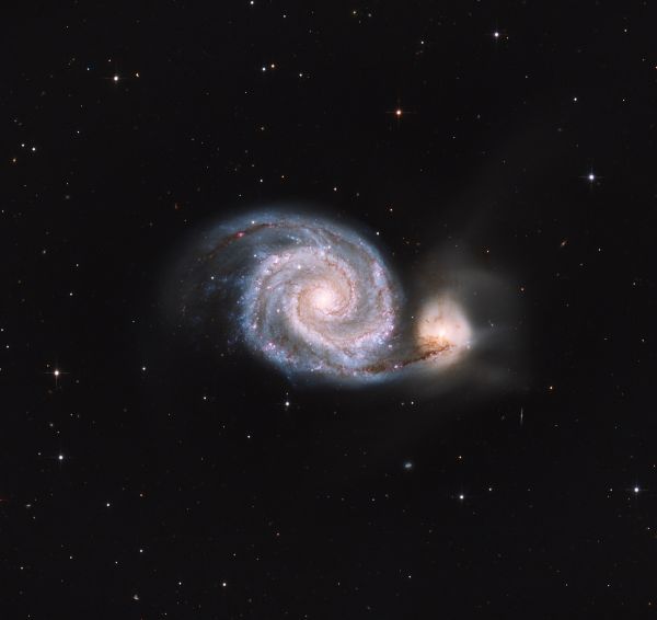 Whirlpool Galaxy M51 - Astrophotography