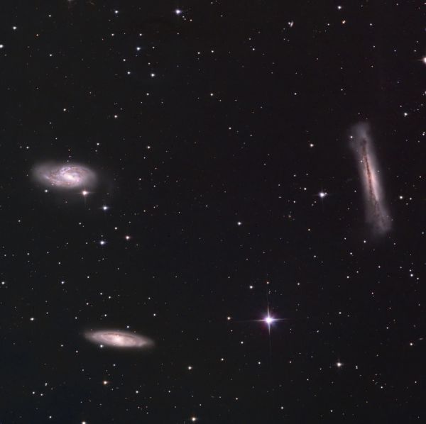 The Leo Triplet - Astrophotography