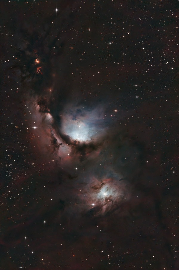 Nebula M78 and its surroundings. - Astrophotography