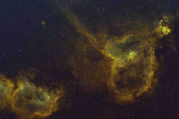 IC1805 and IC1848 - Astrophotography