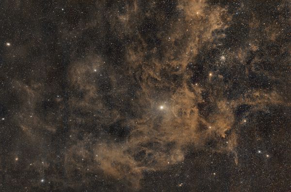 IFN in the background of Polaris. - Astrophotography