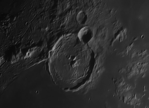 Gassendi Crater 4-04-2020 - Astrophotography