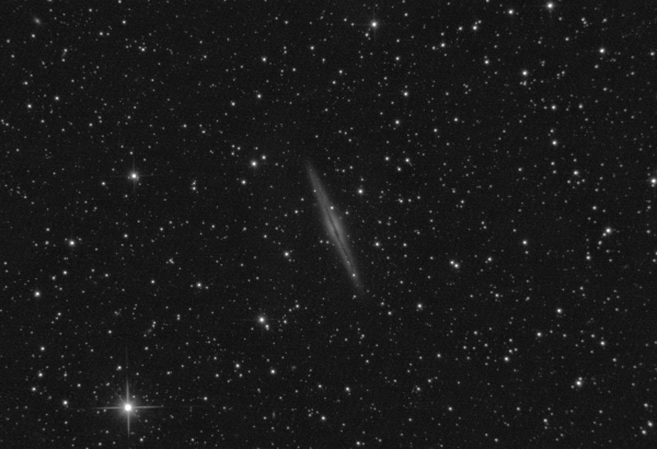 Galaxy NGC891 in the constellation Andromeda - Astrophotography