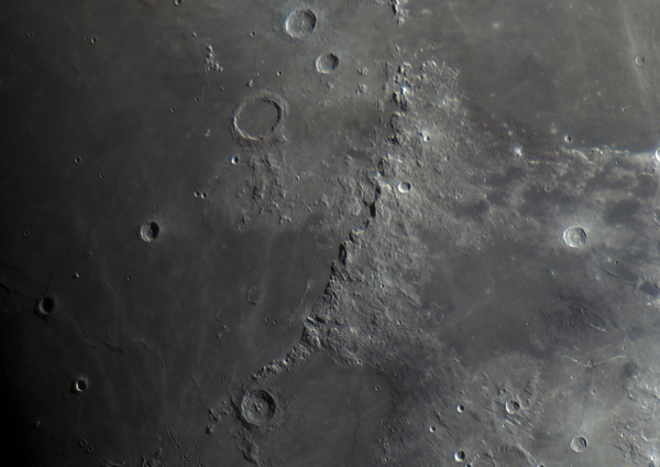 Apennines and Archimedes - Astrophotography