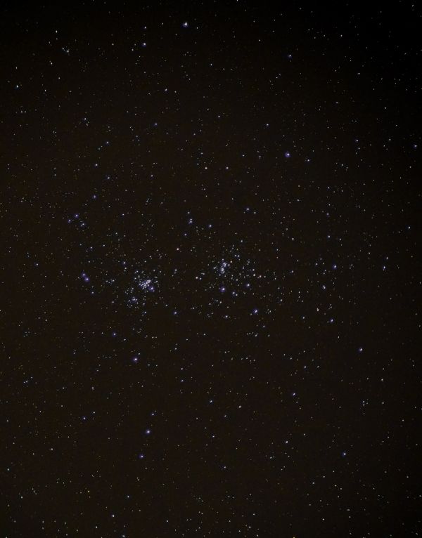 NGC 869 and NGC 884, the open cluster Chi and Ash Persei. - Astrophotography