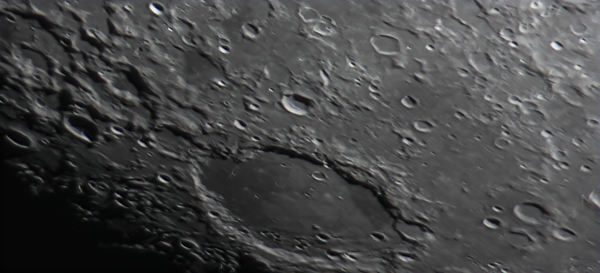 Shickard Crater, March 15, 2022. - Astrophotography
