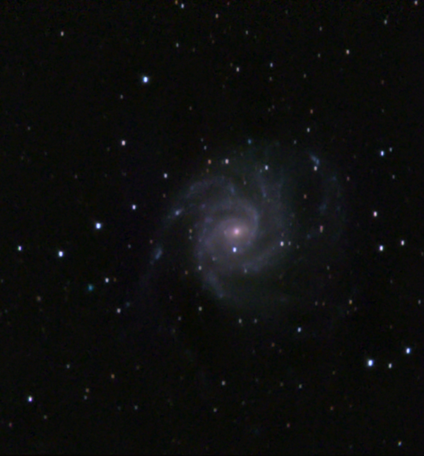 M101 Pinwheel Galaxy. March 18-19, 2023. - Astrophotography