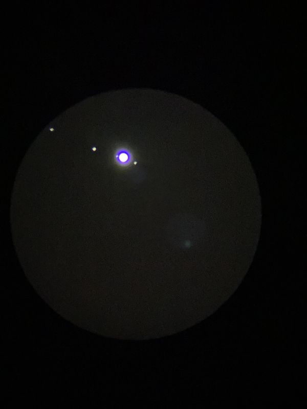 Jupiter and its four moons - Astrophotography