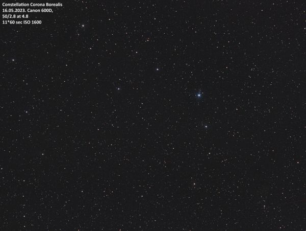 Corona Borealis - Astrophotography