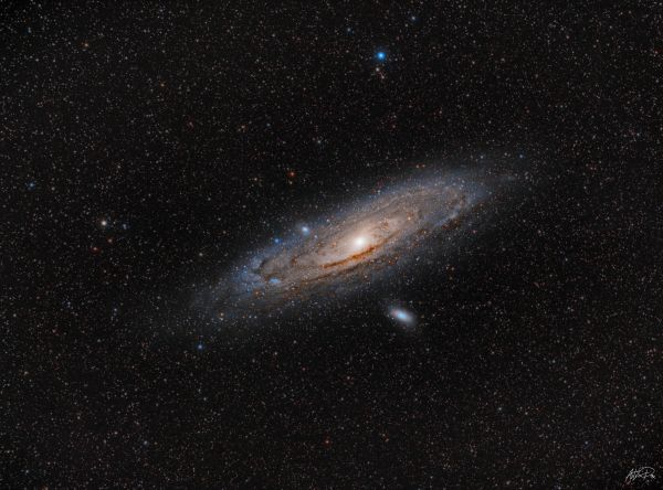 M31 Andromeda galaxy - Astrophotography