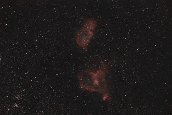 Chi-Ash and a bit of hydrogen - Astrophotography