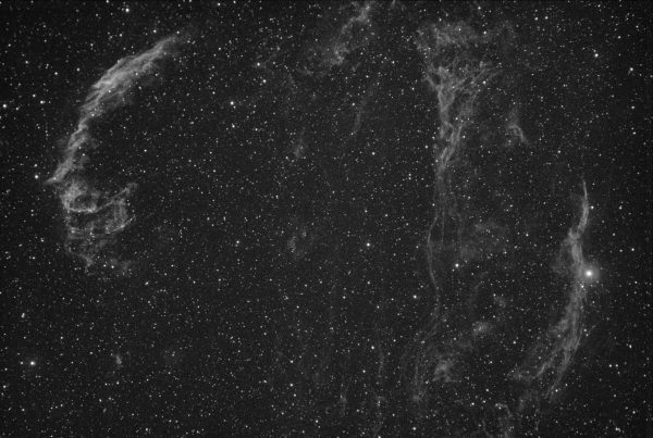 Veil, Fishnet, and Witch's Broom. - Astrophotography