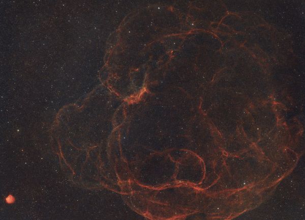 SH2-240 Spaghetti or Simeiz-147 - Astrophotography