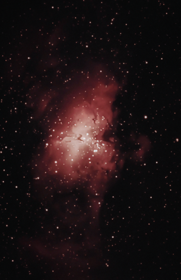 Eagle Nebula M 16 in the constellation Serpens - Astrophotography