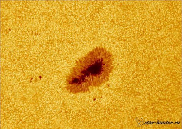 Sunspot 2148 (21 september 2015, 13:29) - Astrophotography
