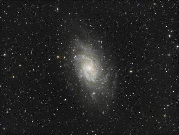 M 33 Triangulum Galaxy RGB - Astrophotography