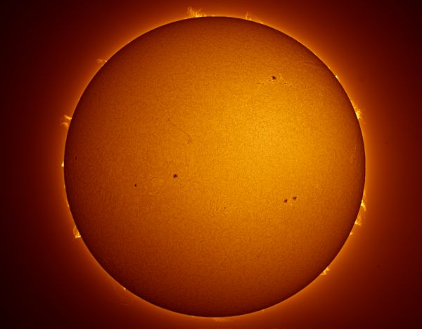 Sun on 08/19/2022 - Astrophotography