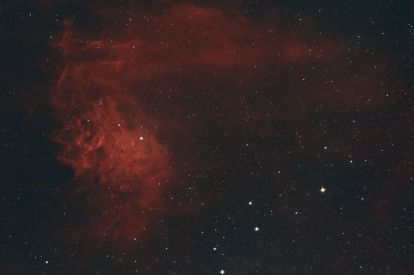 C31_IC405_Flaming Star - Astrophotography
