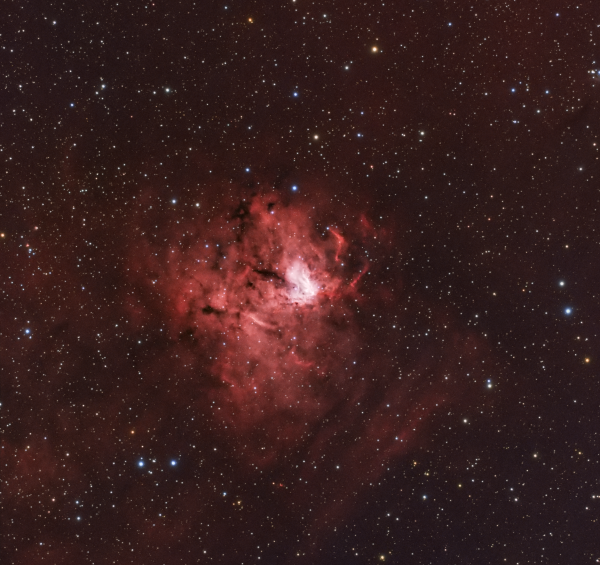 NGC 1491 - Fossil Footprint Nebula - Astrophotography