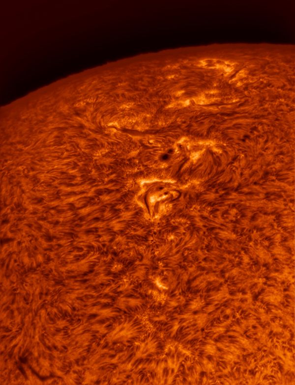 Active Region 3030 on June 12, 2022 - Astrophotography