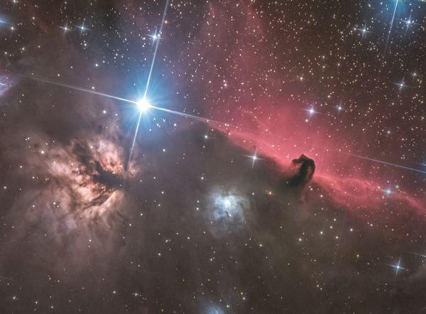 IC 434, Horsehead nebula, Flame nebula - Astrophotography