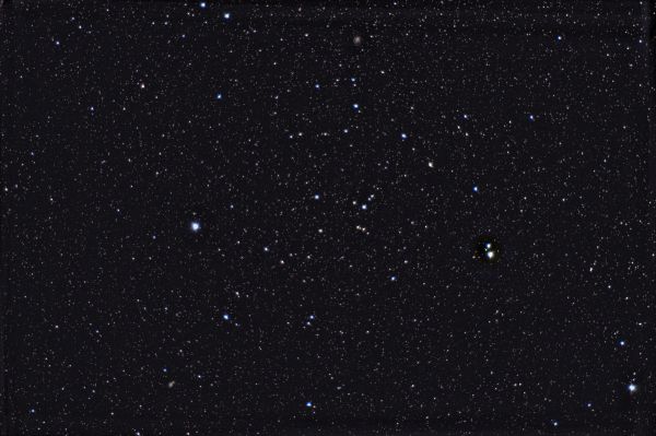 The region of the constellation Ursa Major - Astrophotography