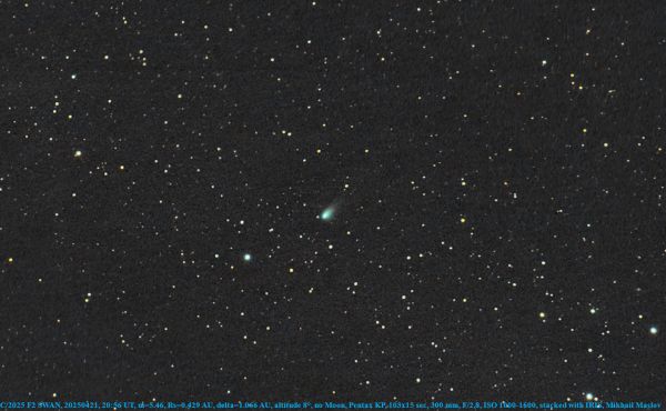 C/2025 F2 SWAN - Astrophotography