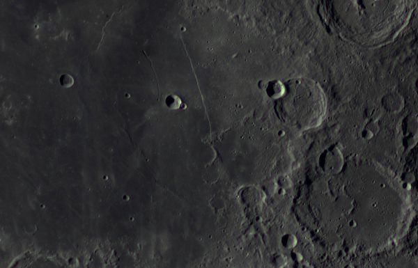 Rupes Recta, Rima Birt - Astrophotography