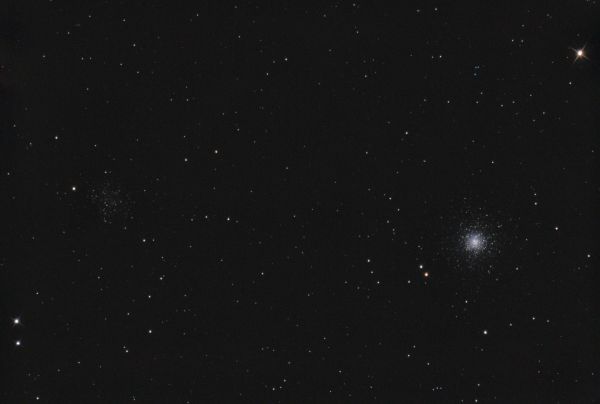 NGC 5024 (M 53) and NGC 5053 - Astrophotography