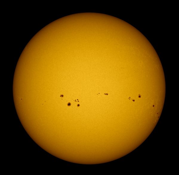 Panorama of the Sun on May 21 - Astrophotography
