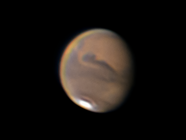 Mars, August 20, 2020 - Astrophotography