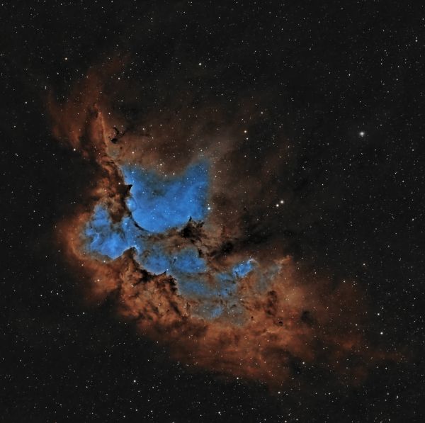 NGC 7380 Wizard Nebula - Astrophotography
