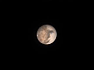 Mars, October 31, 2020 - Astrophotography