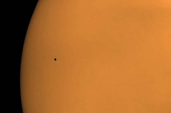 Transit of Mercury across the Sun's disk on November 11, 2019. - Astrophotography