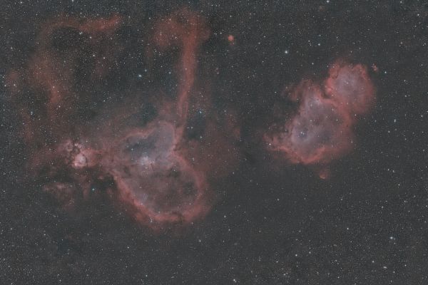 IC1805 - IC1848 - Astrophotography