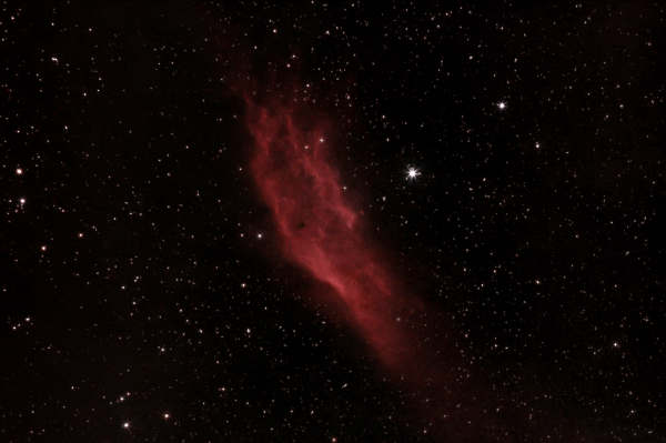 The California Nebula, NGC 1499 - Astrophotography