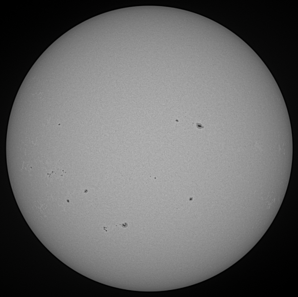 Active July Sun (26.07.2025) - Astrophotography